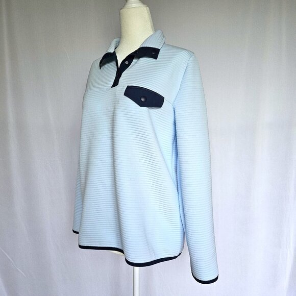 J. CREW Women's Light Blue Pullover, Size S - Picture 5 of 15